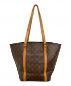 LOUIS VUITTONルイ ヴィトン）の古着「サックショッピング ショルダートートバッグ」｜ブラウン