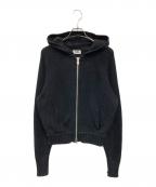geeksギークス）の古着「stamp hoodie」｜ブラック