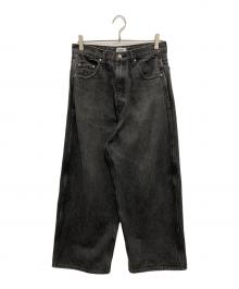 geeks（ギークス）の古着「BAGGY DENIM PANTS」｜グレー