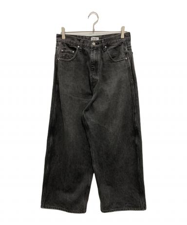 中古・古着通販】gEeks (ギークス) BAGGY DENIM PANTS グレー サイズ