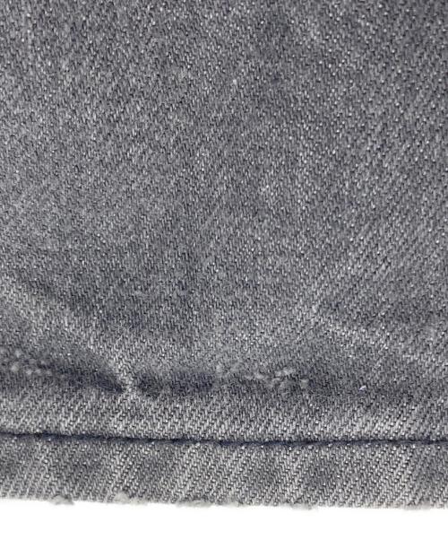 geeks（ギークス）gEeks (ギークス) BAGGY DENIM PANTS グレー サイズ:１の古着・服飾アイテム