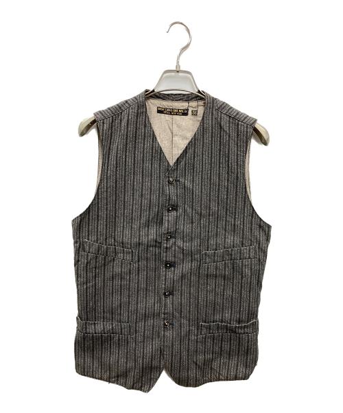 freewheelers（フリーホイーラーズ）freewheelers (フリーホイーラーズ) JOURNEYMAN VEST グレー サイズ:36の古着・服飾アイテム