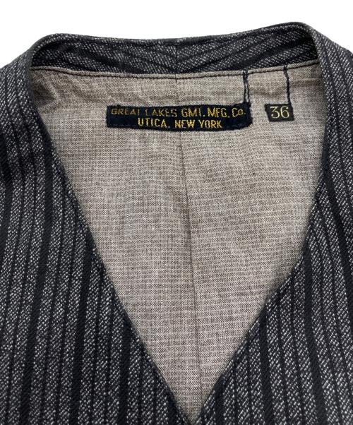 freewheelers（フリーホイーラーズ）freewheelers (フリーホイーラーズ) JOURNEYMAN VEST グレー サイズ:36の古着・服飾アイテム