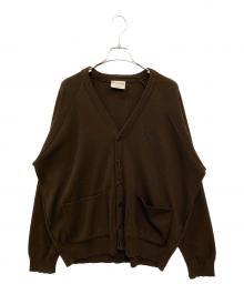 The Ennoy Professional（ザ エンノイ プロフェッショナル）の古着「Button Cardigan」｜ブラウン