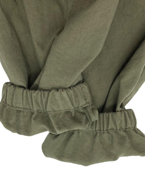 eN ROUTE（アンルート）EN ROUTE (アンルート) ナイロンオックス バンドカラー ジップコート グリーン サイズ:3の古着・服飾アイテム