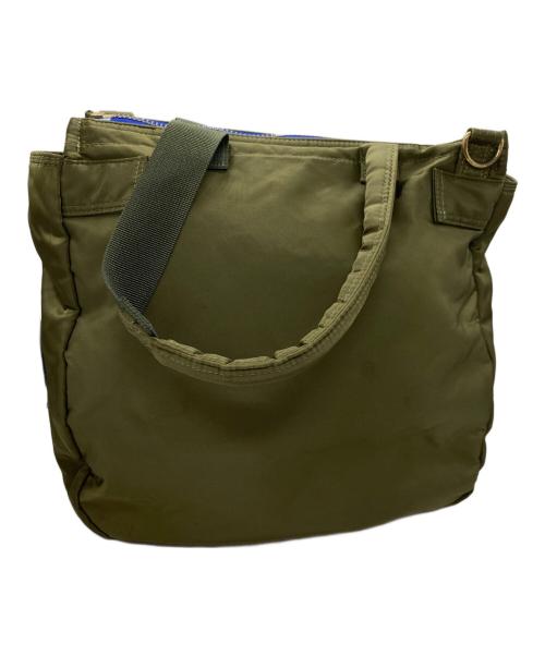 PORTER（ポーター）PORTER (ポーター) sacai (サカイ) タンカー2WAYヘルメットバッグ グリーンの古着・服飾アイテム