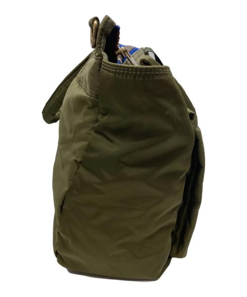 PORTER（ポーター）PORTER (ポーター) sacai (サカイ) タンカー2WAYヘルメットバッグ グリーンの古着・服飾アイテム