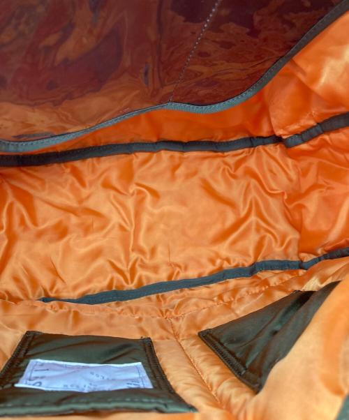 PORTER（ポーター）PORTER (ポーター) sacai (サカイ) タンカー2WAYヘルメットバッグ グリーンの古着・服飾アイテム