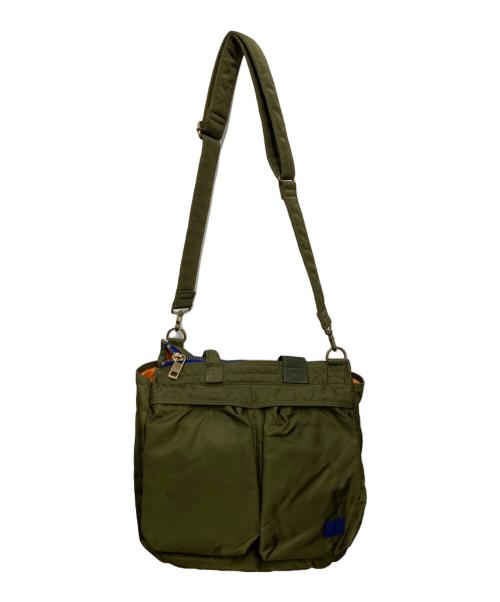PORTER（ポーター）PORTER (ポーター) sacai (サカイ) タンカー2WAYヘルメットバッグ グリーンの古着・服飾アイテム