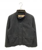 BURBERRYバーバリー）の古着「ライナー付ブルゾン」｜ネイビー