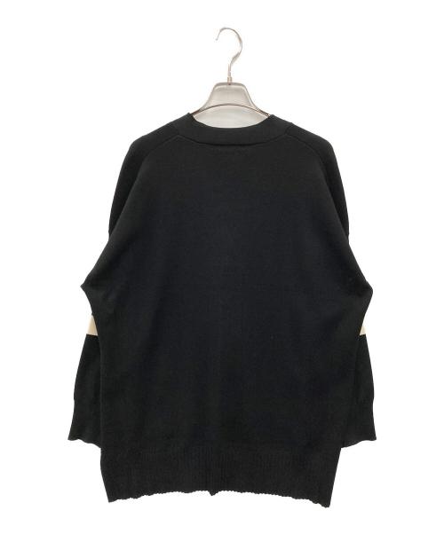 LE PHIL（ル フィル）LE PHIL (ル フィル) オーバーサイズカーディガン ブラック サイズ:FREE 未使用品の古着・服飾アイテム