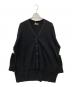 LE PHIL（ル フィル）の古着「オーバーサイズカーディガン」｜ブラック