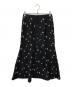 yori (ヨリ) フクレ刺繍ジャガードスカート ブラック サイズ:38 未使用品：15000円
