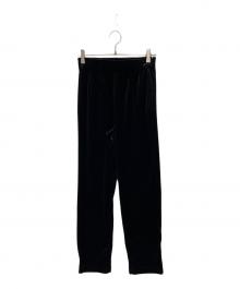 RHC Ron Herman（アールエイチシー ロンハーマン）の古着「ベロア スリム イージーパンツ」｜ブラック