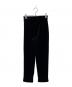 RHC Ron Herman (アールエイチシー ロンハーマン) ベロア スリム イージーパンツ ブラック サイズ:XS 未使用品：8000円