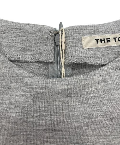 THE TOE（ザ・トゥー）THE TOE (ザ・トゥー) Poros flare onepiece グレー サイズ:S 未使用品の古着・服飾アイテム