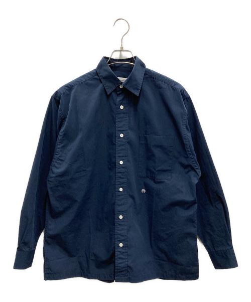 nanamica（ナナミカ）nanamica (ナナミカ) Traditional Fit Shirt ネイビー サイズ:1の古着・服飾アイテム
