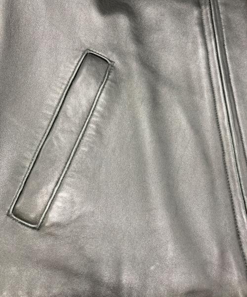 GUESS（ゲス）GUESS (ゲス) 90s レザートラッカージャケット ブラック サイズ:Mの古着・服飾アイテム