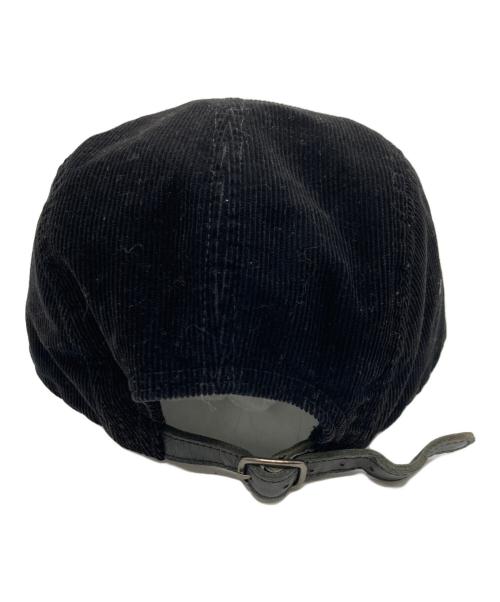 SUPREME（シュプリーム）Supreme (シュプリーム) Corduroy Camp Cap ブラックの古着・服飾アイテム