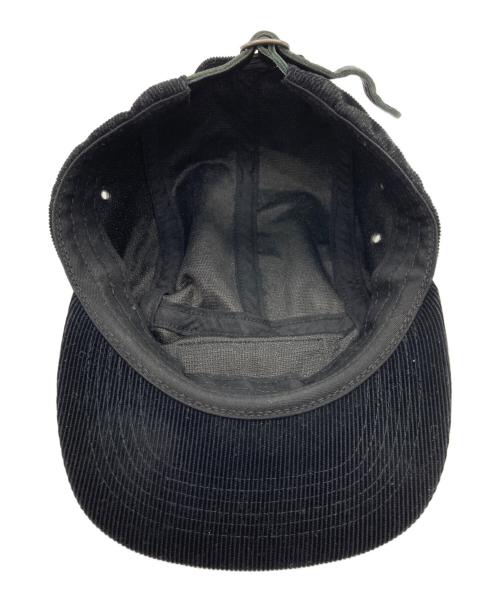 SUPREME（シュプリーム）Supreme (シュプリーム) Corduroy Camp Cap ブラックの古着・服飾アイテム