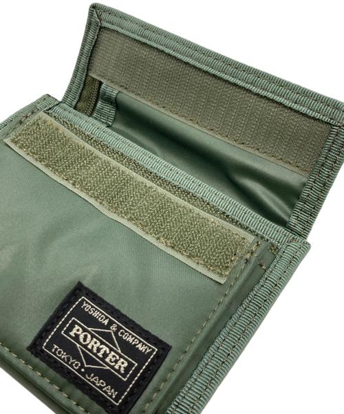 PORTER（ポーター）PORTER (ポーター) CAPSULE  WALLET カーキの古着・服飾アイテム
