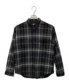 SUPREME（シュプリーム）の古着「Plaid Flannel Shirt」｜ブラック