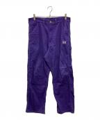 Needles×SMITH'S AMERICANニードルズ×スミスアメリカン）の古着「ペインターパンツ」｜パープル
