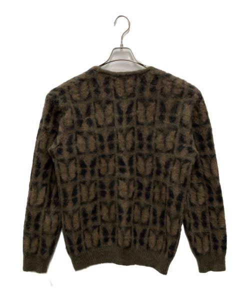 Needles（ニードルズ）Needles (ニードルズ) Mohair Cardigan ブラウン サイズ:Sの古着・服飾アイテム