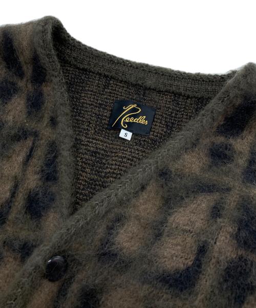 Needles（ニードルズ）Needles (ニードルズ) Mohair Cardigan ブラウン サイズ:Sの古着・服飾アイテム