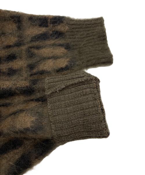 Needles（ニードルズ）Needles (ニードルズ) Mohair Cardigan ブラウン サイズ:Sの古着・服飾アイテム