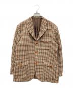 ）の古着「ウールエルボーパッチ3Bジャケット」｜ブラウン