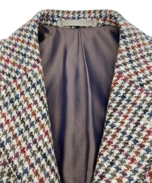 Austin Reed（オースチン リード）Austin Reed (オースチン リード) ウールエルボーパッチ3Bジャケット ブラウン サイズ:Lの古着・服飾アイテム