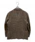 Austin Reed (オースチン リード) ウールエルボーパッチ3Bジャケット ブラウン サイズ:L：11000円
