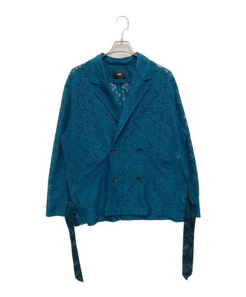 HARE（ハレ）HARE (ハレ) フラワーレースジャケット ブルー サイズ:FREEの古着・服飾アイテム