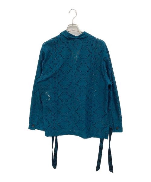 HARE（ハレ）HARE (ハレ) フラワーレースジャケット ブルー サイズ:FREEの古着・服飾アイテム