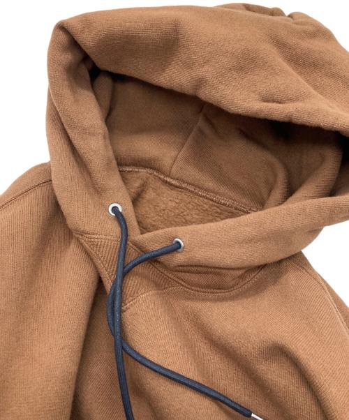 Carhartt WIP（カーハート ワークインプログレス）CARHARTT WIP (カーハート ワークインプログレス) sacai (サカイ) Cotton Jersey Hoodie ブラウン サイズ:SIZE 1の古着・服飾アイテム