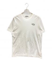 CDG（シーディージー）の古着「ロゴワッペンTシャツ」｜ホワイト
