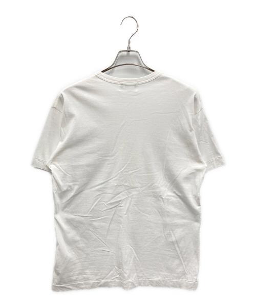 CDG（シーディージー）CDG (シーディージー) ロゴワッペンTシャツ ホワイト サイズ:XLの古着・服飾アイテム