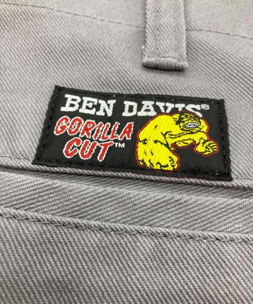 BEN DAVIS（ベンデイビス）BEN DAVIS (ベンデイビス) GORILLA CUT ワークパンツ グレー サイズ:SIZE 34の古着・服飾アイテム