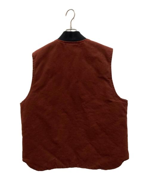 CarHartt（カーハート）CarHartt (カーハート) ダックパデッドベスト ブラウン（クレイ） サイズ:XLの古着・服飾アイテム