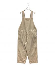 nest Robe（ネストローブ）の古着「太畝コーデュロイ サロペット」｜アイボリー