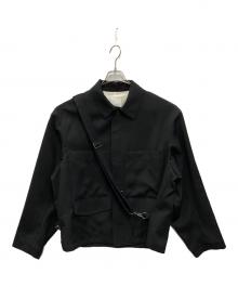 Ujoh（ウジョー）の古着「Sash Belt Blouson」｜ブラック