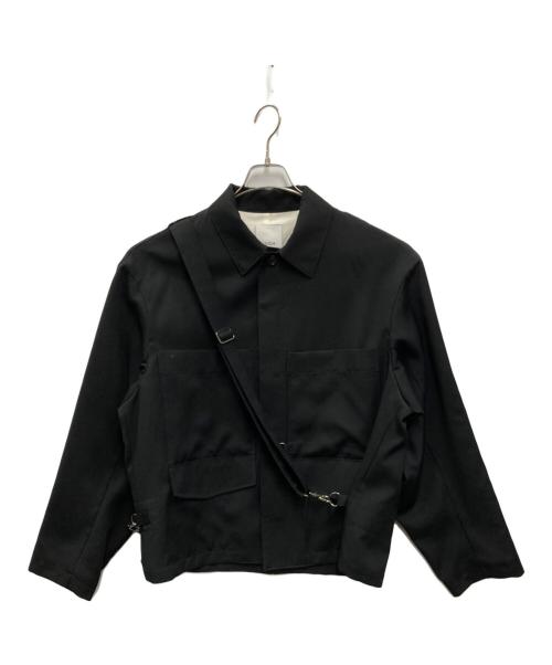 Ujoh（ウジョー）UJOH (ウジョー) Sash Belt Blouson ブラック サイズ:SIZE 2の古着・服飾アイテム