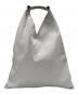 MM6 Maison Margiela（エムエムシックスメゾンマルジェラ）の古着「Japanese スモール トライアングル トートバッグ」｜ホワイト