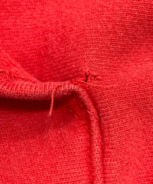 Champion REVERSE WEAVE（チャンピオン リバース ウィーブ）Champion REVERSE WEAVE (チャンピオン リバース ウィーブ) 【古着】目ありプルオーバーパーカー レッド サイズ:Lの古着・服飾アイテム