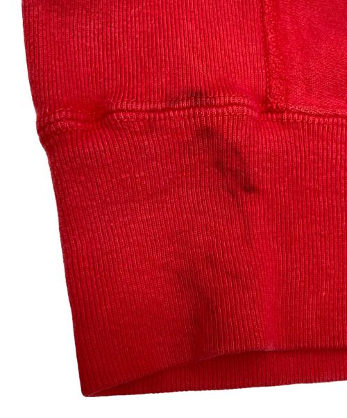 Champion REVERSE WEAVE（チャンピオン リバース ウィーブ）Champion REVERSE WEAVE (チャンピオン リバース ウィーブ) 【古着】目ありプルオーバーパーカー レッド サイズ:Lの古着・服飾アイテム