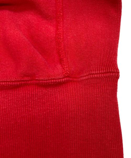 Champion REVERSE WEAVE（チャンピオン リバース ウィーブ）Champion REVERSE WEAVE (チャンピオン リバース ウィーブ) 【古着】目ありプルオーバーパーカー レッド サイズ:Lの古着・服飾アイテム