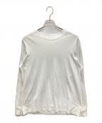 COMOLIコモリ）の古着「空紡天竺 長袖クルー」｜ホワイト