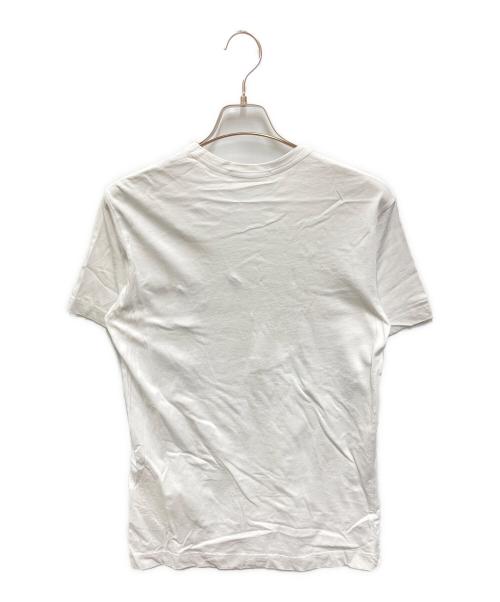 COMME des GARCONS SHIRT（コムデギャルソンシャツ）COMME des GARCONS SHIRT (コムデギャルソンシャツ) ロゴプリントTシャツ ホワイト サイズ:Mの古着・服飾アイテム