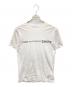 COMME des GARCONS SHIRT（コムデギャルソンシャツ）の古着「ロゴプリントTシャツ」｜ホワイト